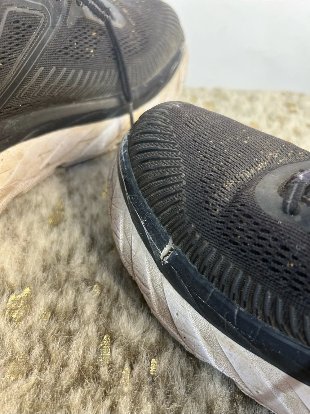 HOKA Black Mens Sneakers Size 10.5